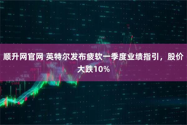 顺升网官网 英特尔发布疲软一季度业绩指引，股价大跌10%